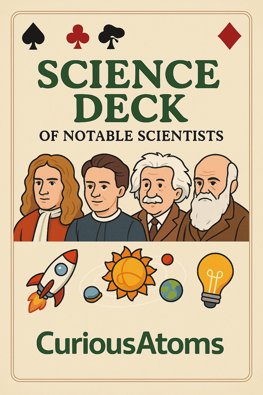 scientists poker cards
